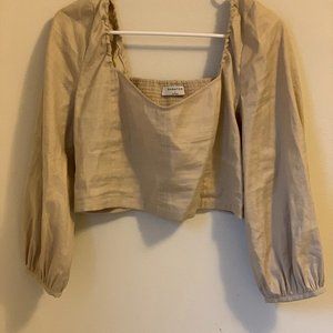 Aritzia Babaton Blouse Size L